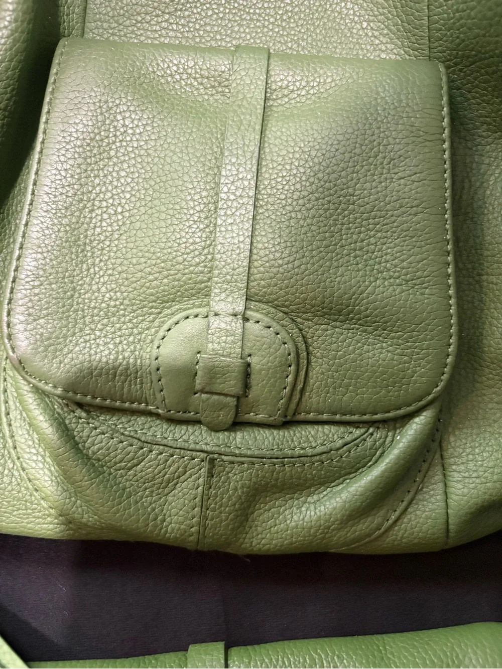 Isaac Mizrahi large leather